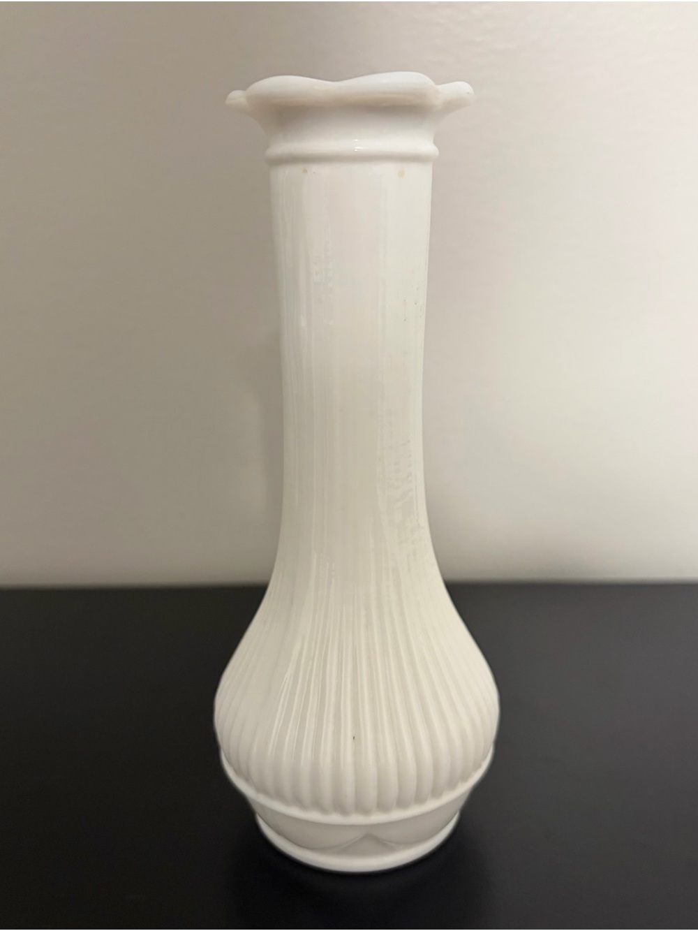 Milk Glass Bud Vase